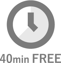 初心者体験40分無料の画像